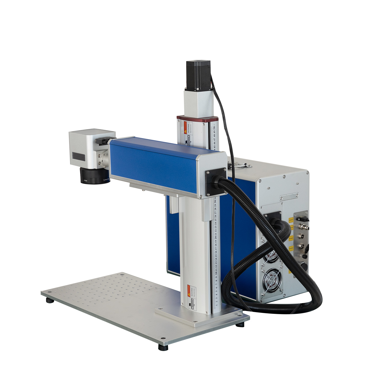 Gemotoriseerde Fiber Laser Raycus Jpt 20W 30W 50W 60W 80W 100W 120W Lasergravure Markering Snijmachine voor Metaal Plastic