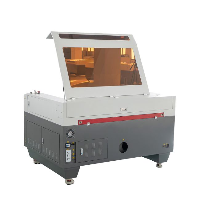 51.18"X35.43" 1390 RECI W4 CO2-lasersnijmachine met koelmachine CW5200