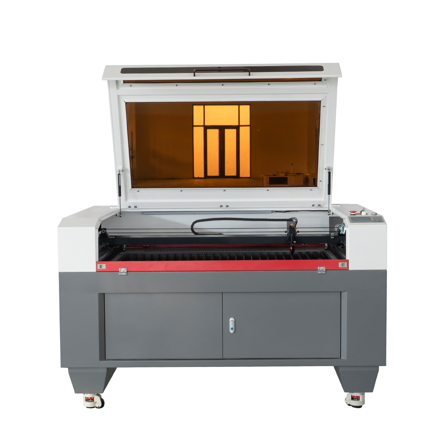 Aluminium lasersnijmachine 6040/6090/1390 Fiber Laser Cutter Prijs:
