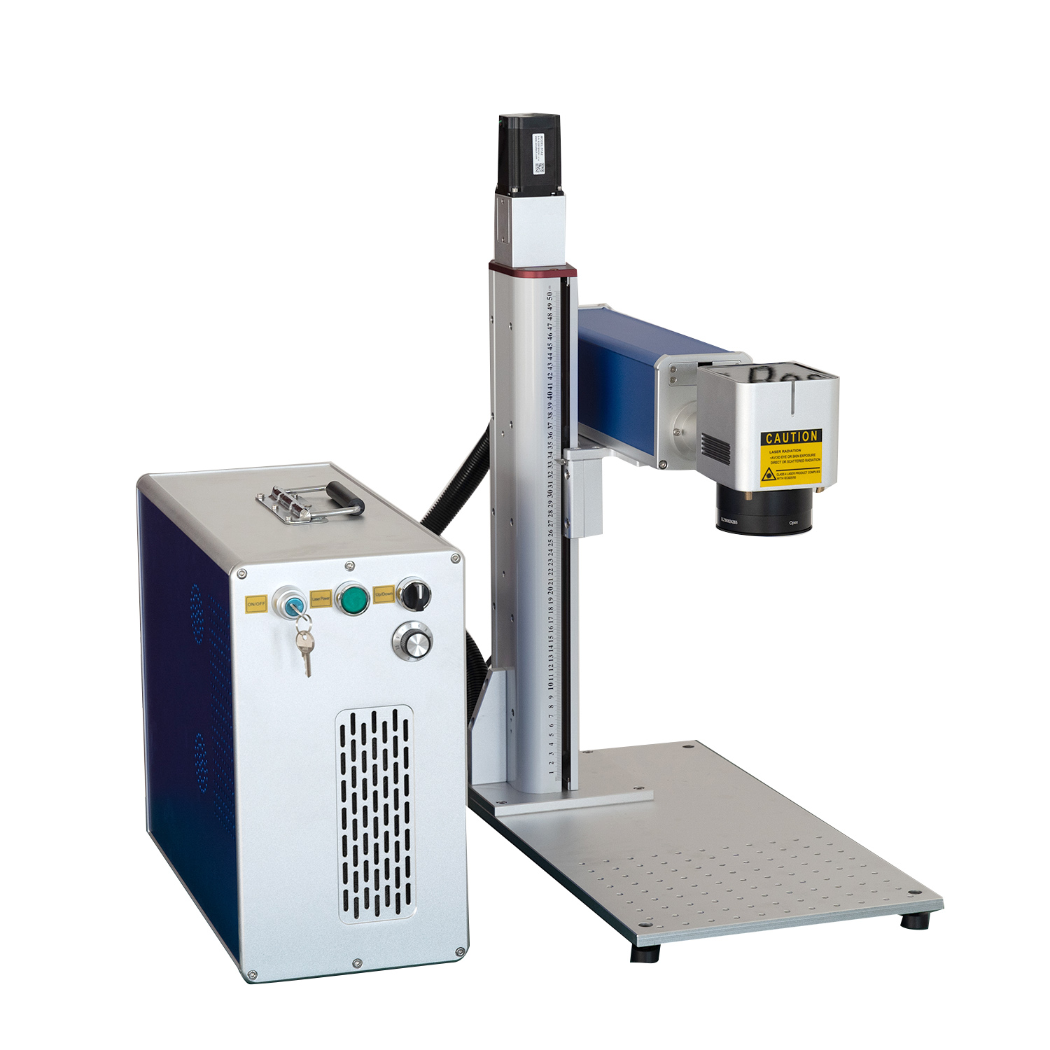 JPT Fiber Laser 50W 60W 80W Laser-markering Machine Diepe Graveren Snijden EZCAD3 2.5D 3D Fiber Laser Graveur