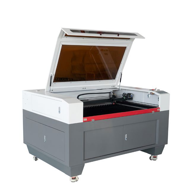 51.18"X35.43" 1390 RECI W4 CO2-lasersnijmachine met koelmachine CW5200