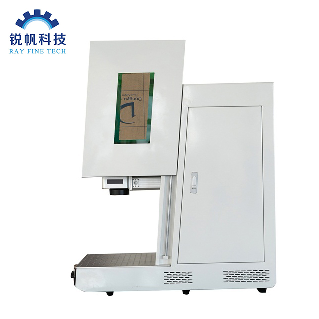 gesloten fiber laser graveermachine galvo scanner 100w laser fiber 50w graveur apparatuur;